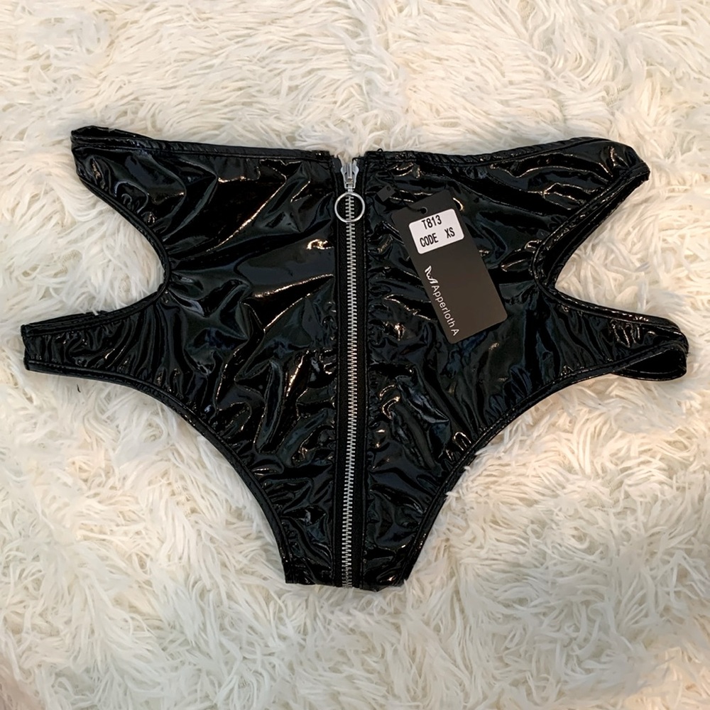 Zipper All-The-Way Rave / Party Panties Never Worn Size Small